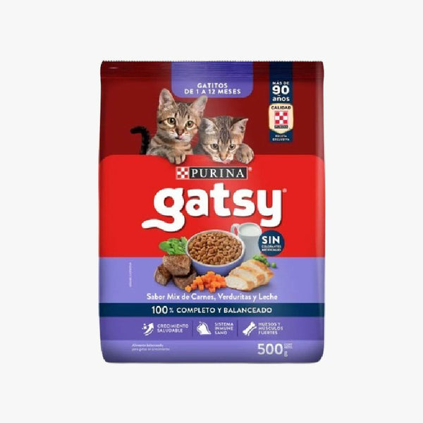 CUIDO GATSY 500G CARNE Y LECHE